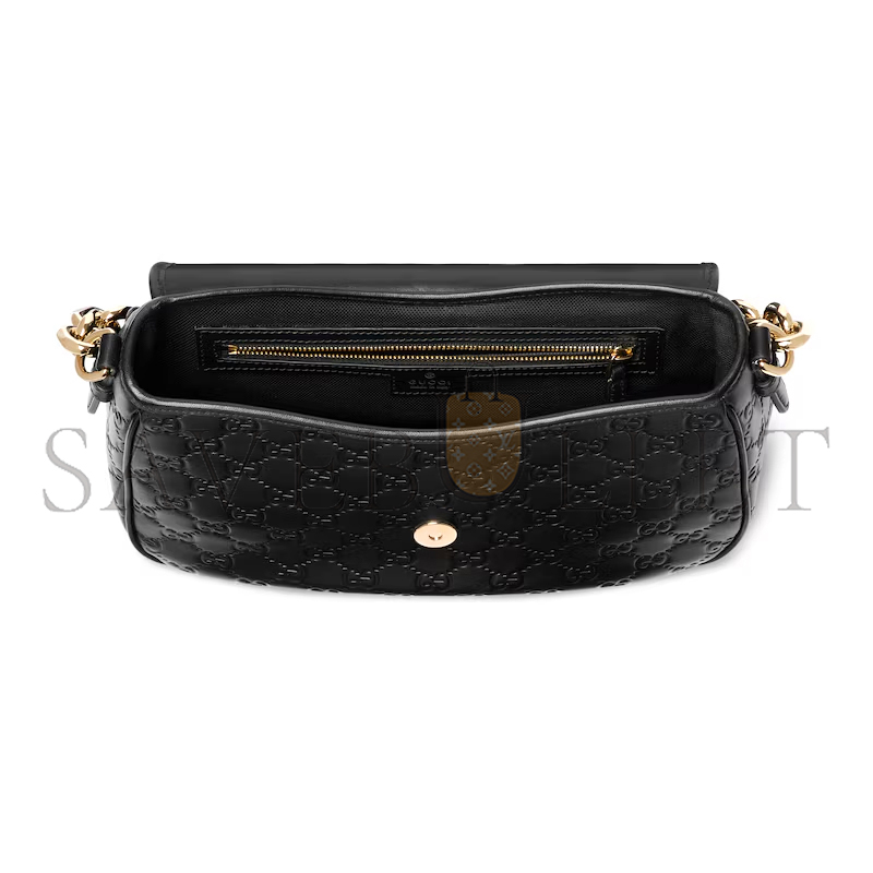 GUCCI GG EMBLEM MEDIUM SHOULDER BAG 848882 (28*17*9cm) GUCCI GG EMBLEM MEDIUM SHOULDER BAG 848882 (28*17*9cm)